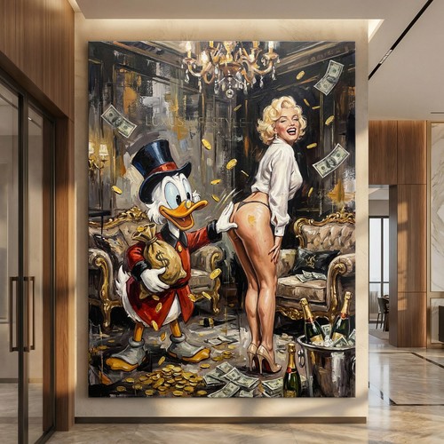 Marilyn monroe und donald duck - marilyn,