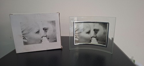 Bilderrahmen aus glas gewölbt - glas,