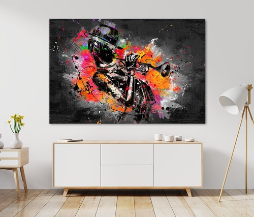 Acrylglas wand bild - acrylglas, jazz