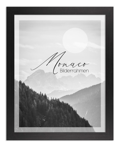 Bilderrahmen monaco schwarz - bilderrahmen, in